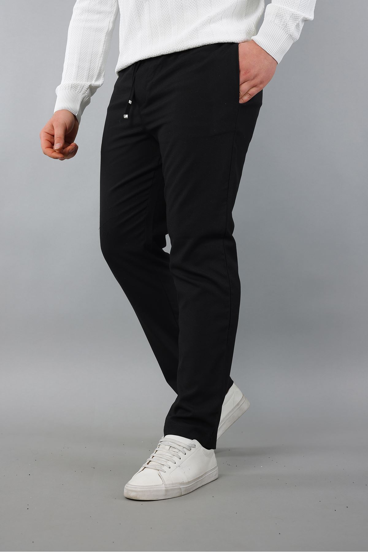 Erkek Polo Yaka Çizgili Triko