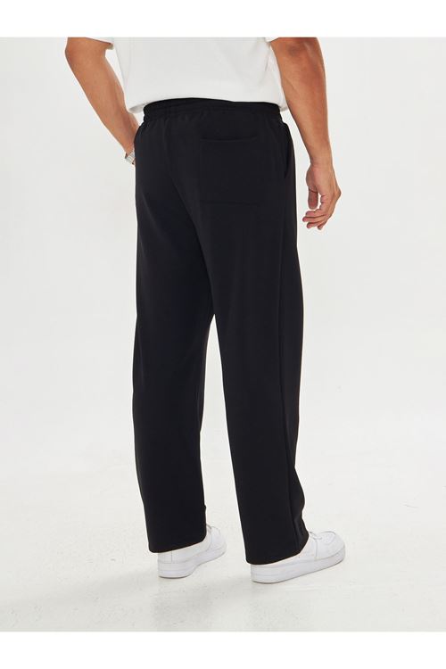 Erkek Baggy Krep Kumaş Bağcıklı Pantolon