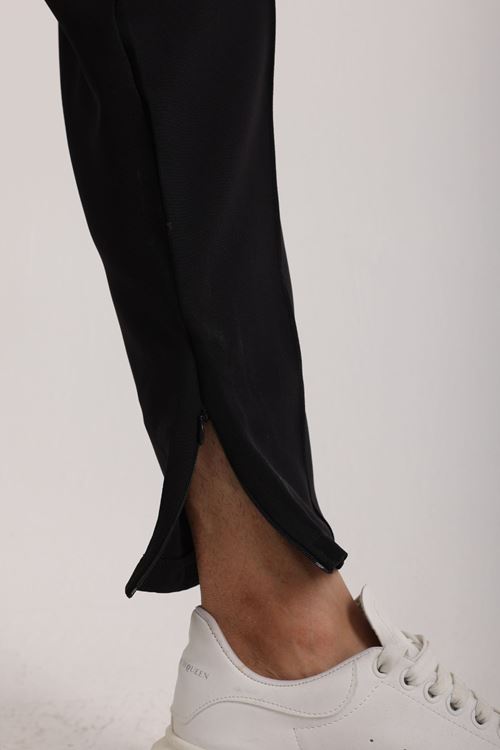 Erkek Fitilli Zinox Kumaş Tişört & Fermuarlı Duble Kumaş Pantolon Takım