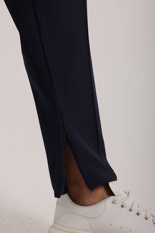 Erkek Fitilli Zinox Kumaş Tişört & Fermuarlı Duble Kumaş Pantolon Takım