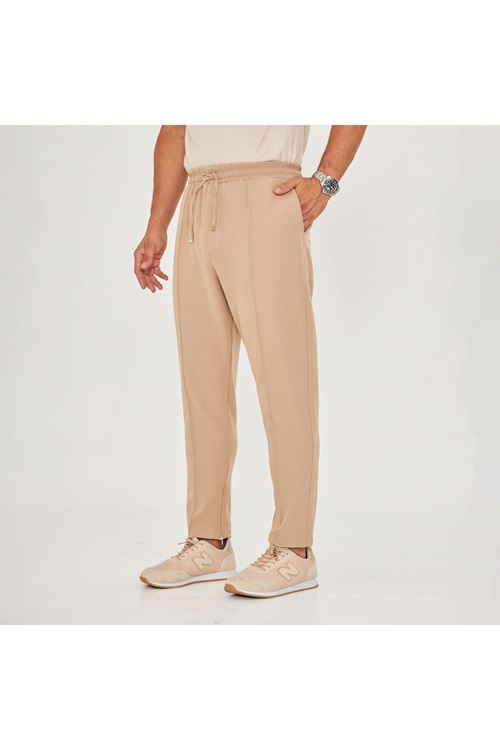 Erkek Çımalı Yandan Cepli Lastikli Bağcıklı Paça Fermuarlı Kullanışlı Slim Fit Jogger