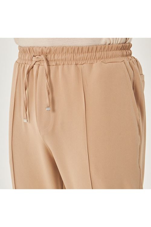 Erkek Çımalı Yandan Cepli Lastikli Bağcıklı Paça Fermuarlı Kullanışlı Slim Fit Jogger