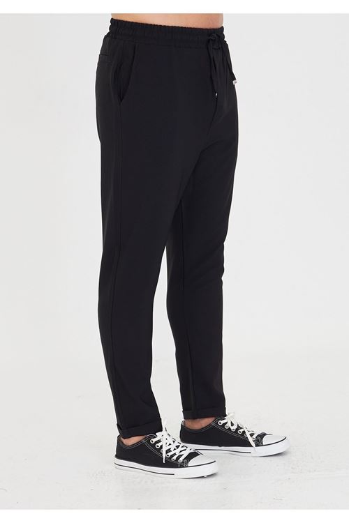 Erkek Bel Lastikli Bağcıklı Duble Paça Slim Fit Jogger Pantolon