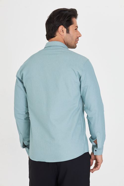 Slim Fit Jeans - Kot Erkek Gömlek Günlük Kullanıma Uygun