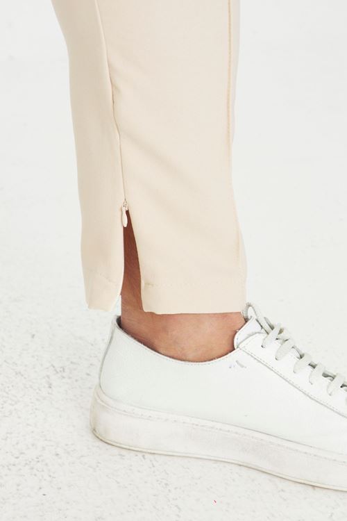 Erkek Çımalı Yandan Cepli Lastikli Bağcıklı Paça Fermuarlı Kullanışlı Slim Fit Jogger