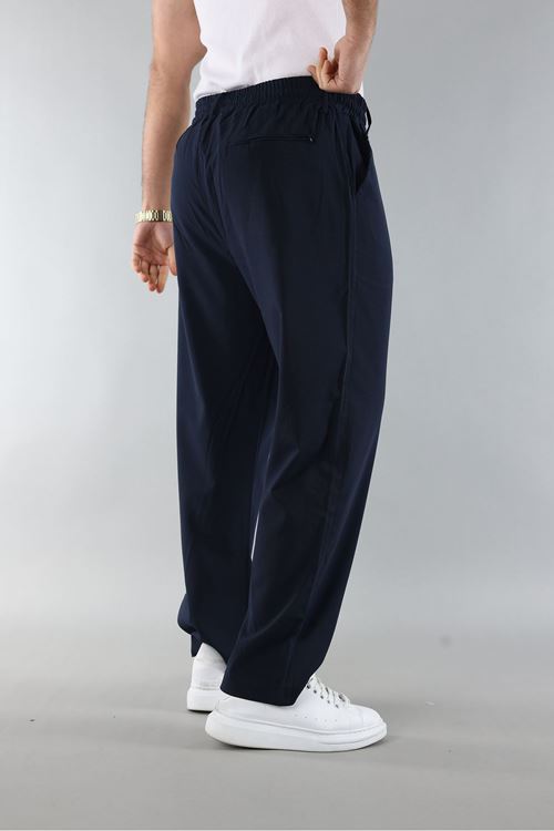 Erkek Biyeli Rahat Kesim Bol Paça Baggy Jogger