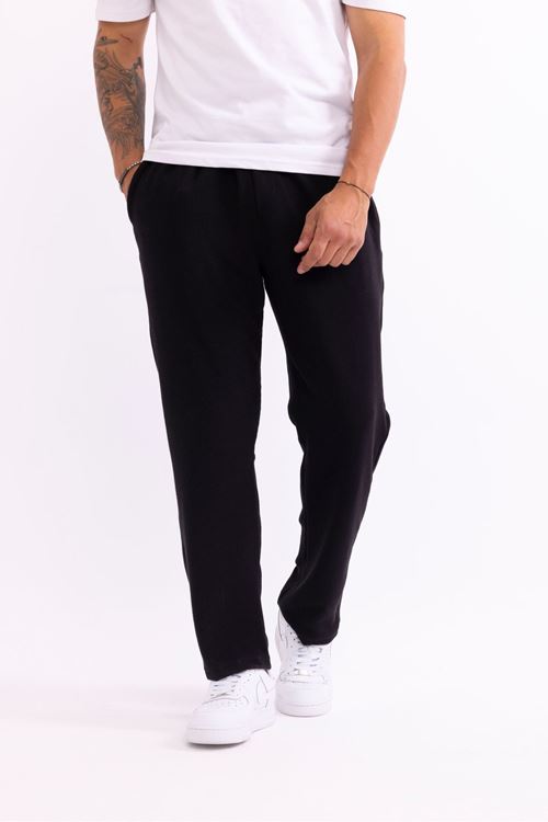 Erkek Baggy Burgu Desen Likralı Rahat Kullanışlı Pantolon