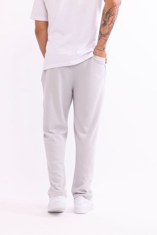 Erkek Baggy Burgu Desen Rahat Kullanışlı Pantolon