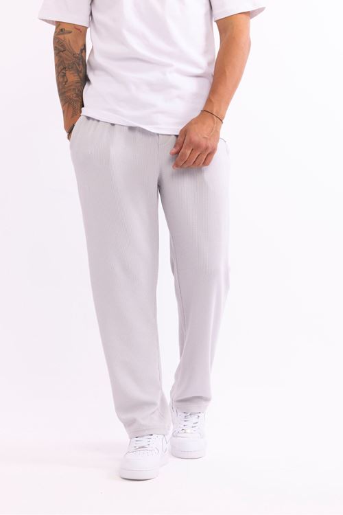 Erkek Baggy Burgu Desen Rahat Kullanışlı Pantolon