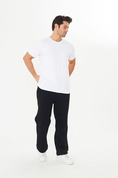 Erkek Viskon T-Shirt Yumuşak Dokulu, Rahat Nefes Alan Kumaş