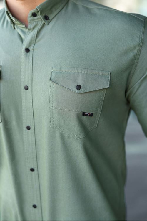 Slim Fit Jeans - Kot Erkek Gömlek Günlük Kullanıma Uygun