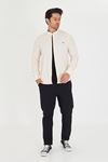 Slim Fit Hakim Yaka Erkek Gömlek Günlük Kullanıma Uygun