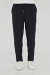 Erkek Çımalı Yandan Cepli Lastikli Bağcıklı Paça Fermuarlı Kullanışlı Slim Fit Jogger