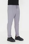 Erkek Çımalı Yandan Cepli Lastikli Bağcıklı Paça Fermuarlı Kullanışlı Slim Fit Jogger
