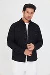 Slim Fit Jeans - Kot Erkek Gömlek Günlük Kullanıma Uygun