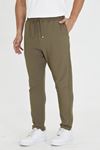 Erkek Bel Lastikli Bağcıklı Duble Paça Slim Fit Jogger Pantolon