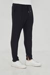 Erkek Çımalı Yandan Cepli Lastikli Bağcıklı Paça Fermuarlı Kullanışlı Slim Fit Jogger