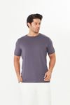 Erkek Viskon T-Shirt Yumuşak Dokulu, Rahat Nefes Alan Kumaş