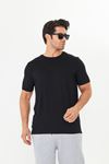 Erkek Viskon T-Shirt Yumuşak Dokulu, Rahat Nefes Alan Kumaş